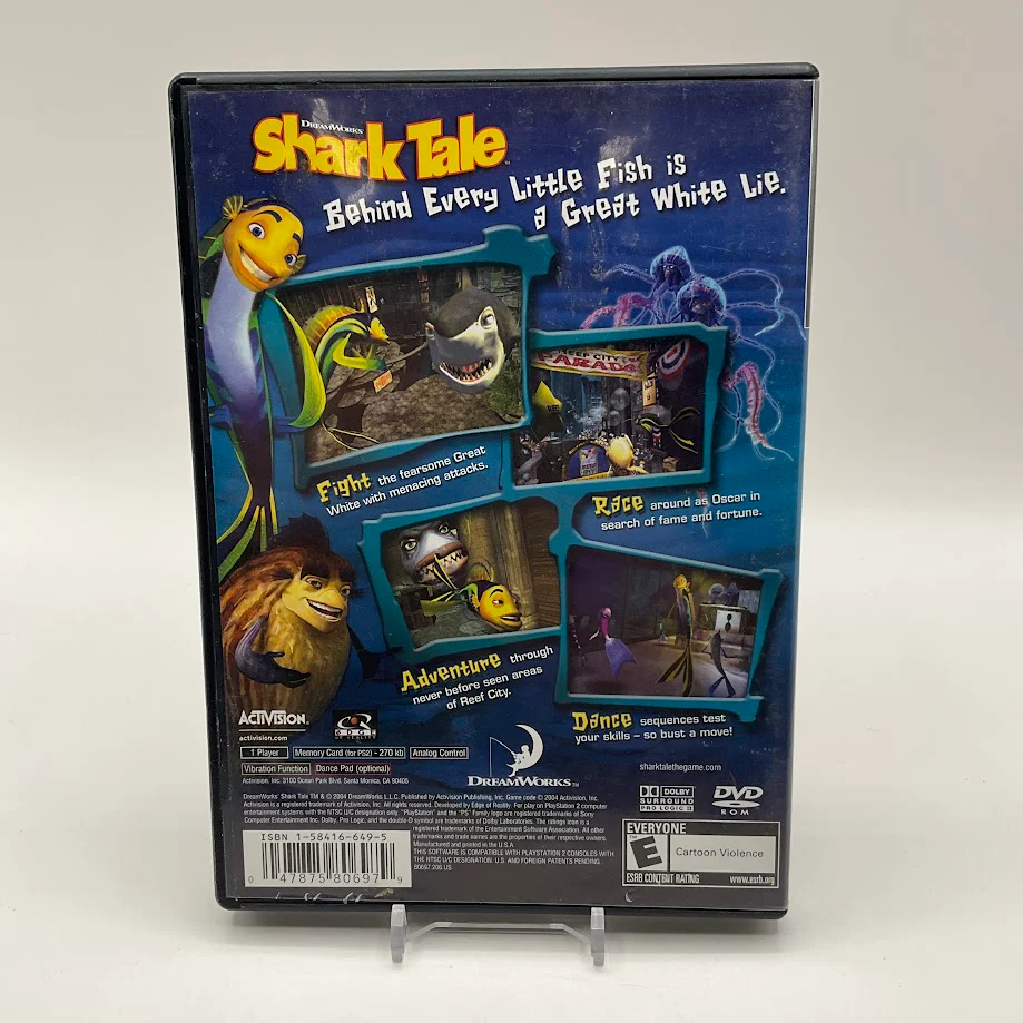 Shark Tale Playstation 2 Used - Image 2