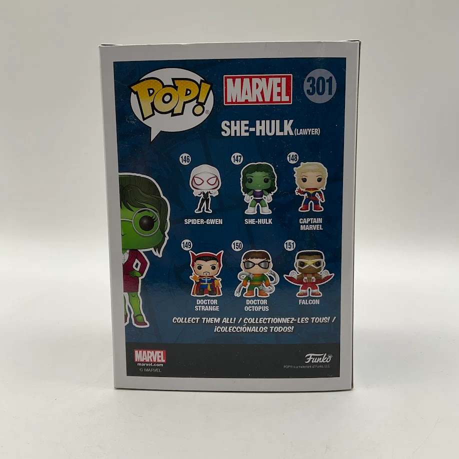 She-Hulk (Lawyer) Funko Pop! Marvel #301 2018 Spring Convention - Image 3