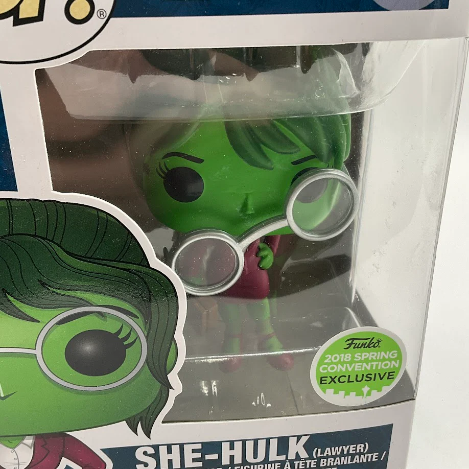 She-Hulk (Lawyer) Funko Pop! Marvel #301 2018 Spring Convention - Image 7