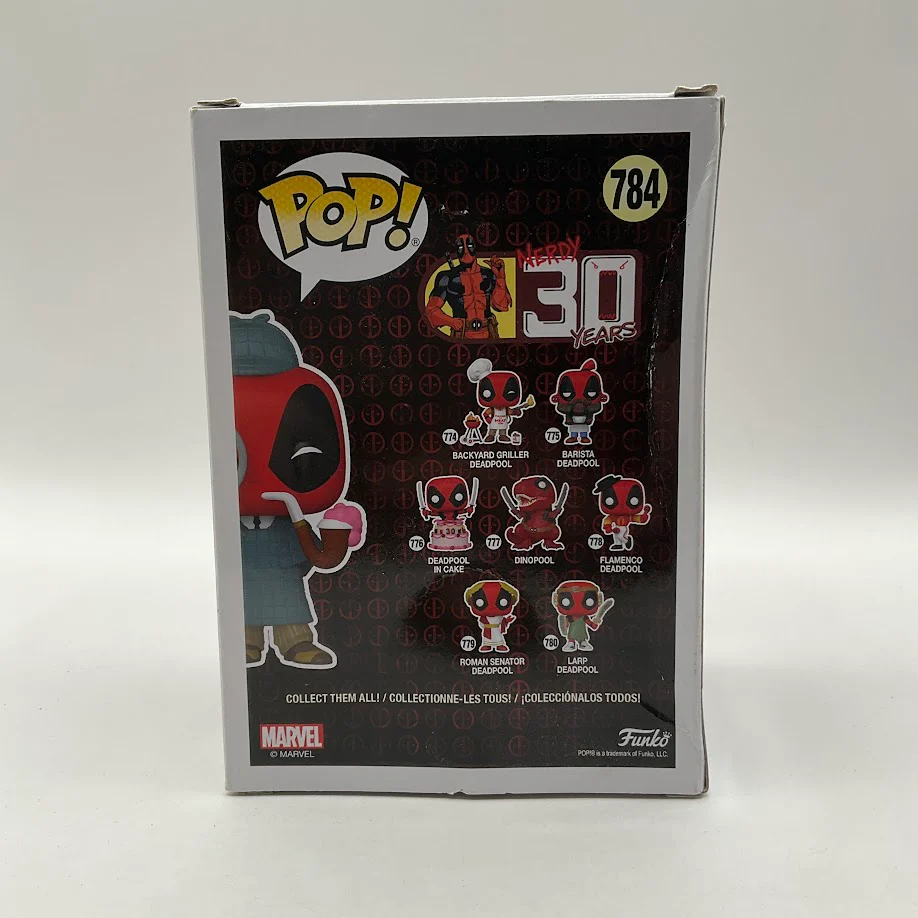 Sherlock Deadpool Funko Pop! Marvel #784 GameStop Exclusive - Image 3