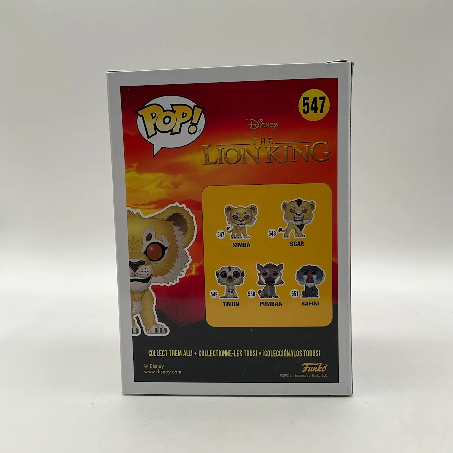 Simba Funko Pop! The Lion King #547 - Image 3