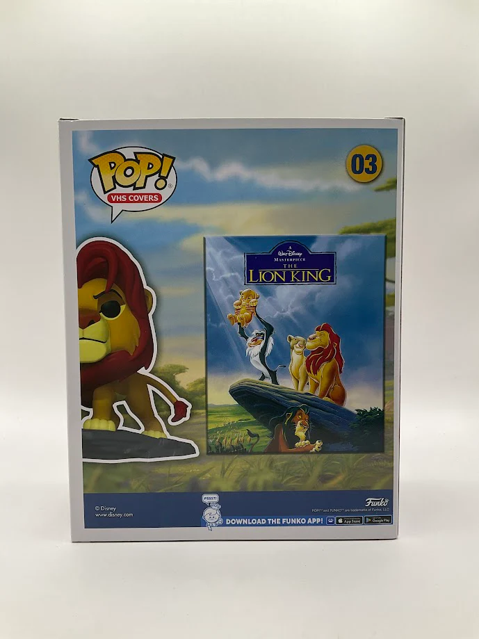 Simba on Pride Rock Funko Pop! The Lion King #03 Amazon Exclusive - Image 3