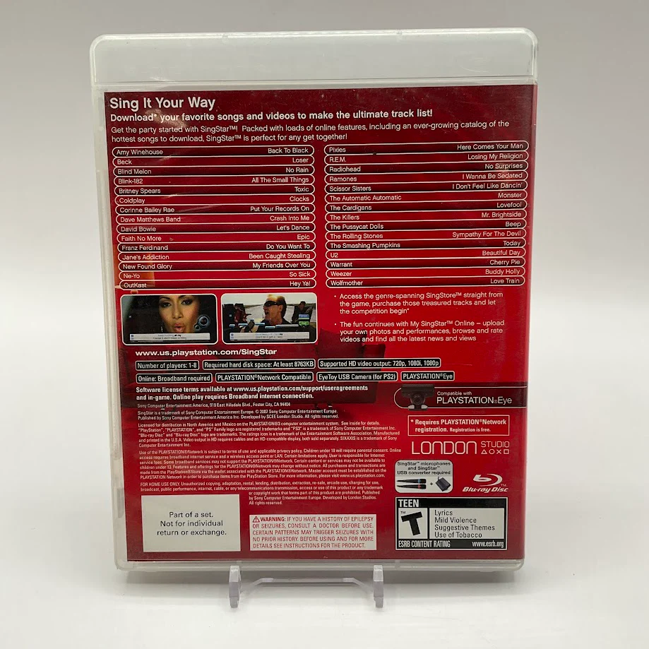 SingStar Playstation 3 Used #1 - Image 2