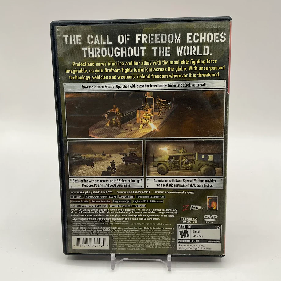 SOCOM 3 US Navy Seals Playstation 2 Used - Image 2