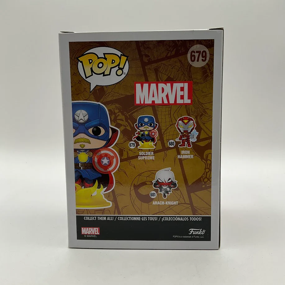 Solider Supreme Funko Pop! Infinity Warps #679 GITD Walgreens - Image 3