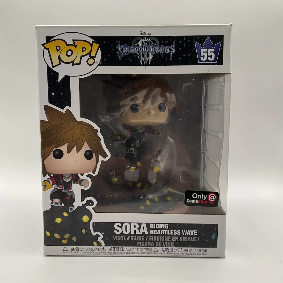 Sora Riding Heartless Wave Funko Pop! Kingdom Hearts #55 GameStop Exclusive