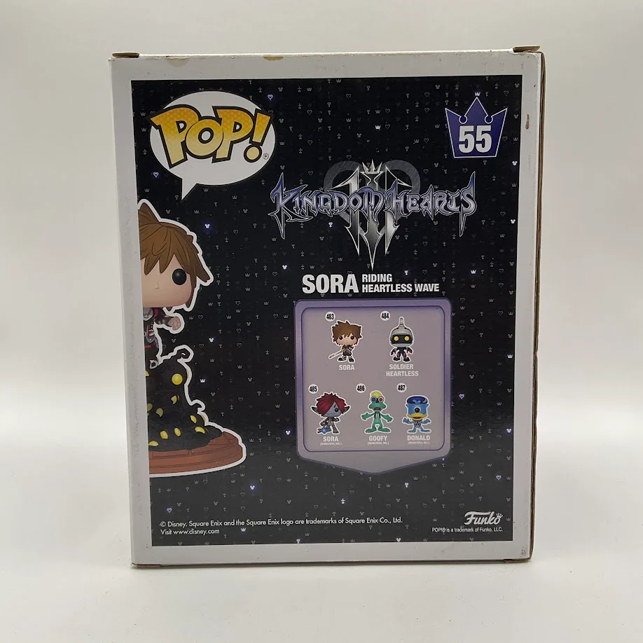 Sora Riding Heartless Wave Funko Pop! Kingdom Hearts #55 GameStop Exclusive - Image 3