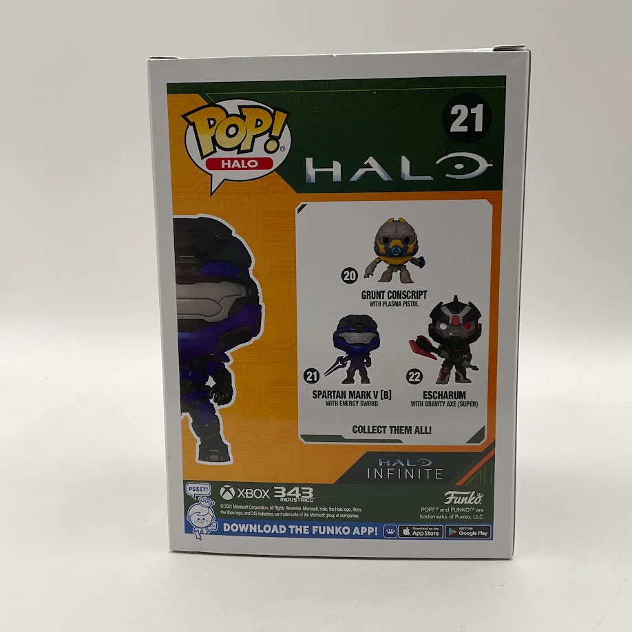 Spartan Mark V [B] Funko Pop! Halo #21 Chase Limited Edition - Image 3