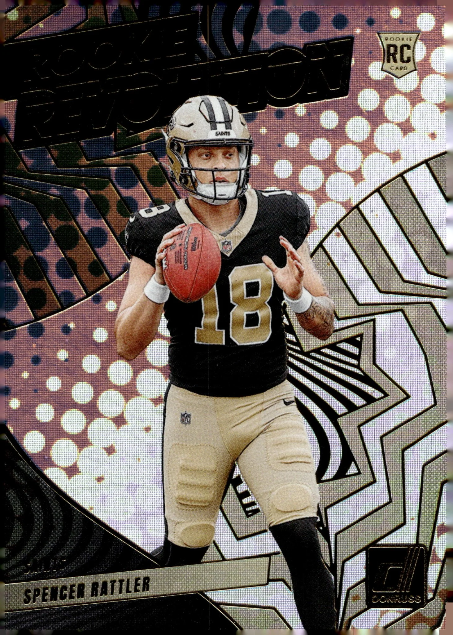 Spencer Rattler 2024 Panini Donruss Rookie Revolution RC #30