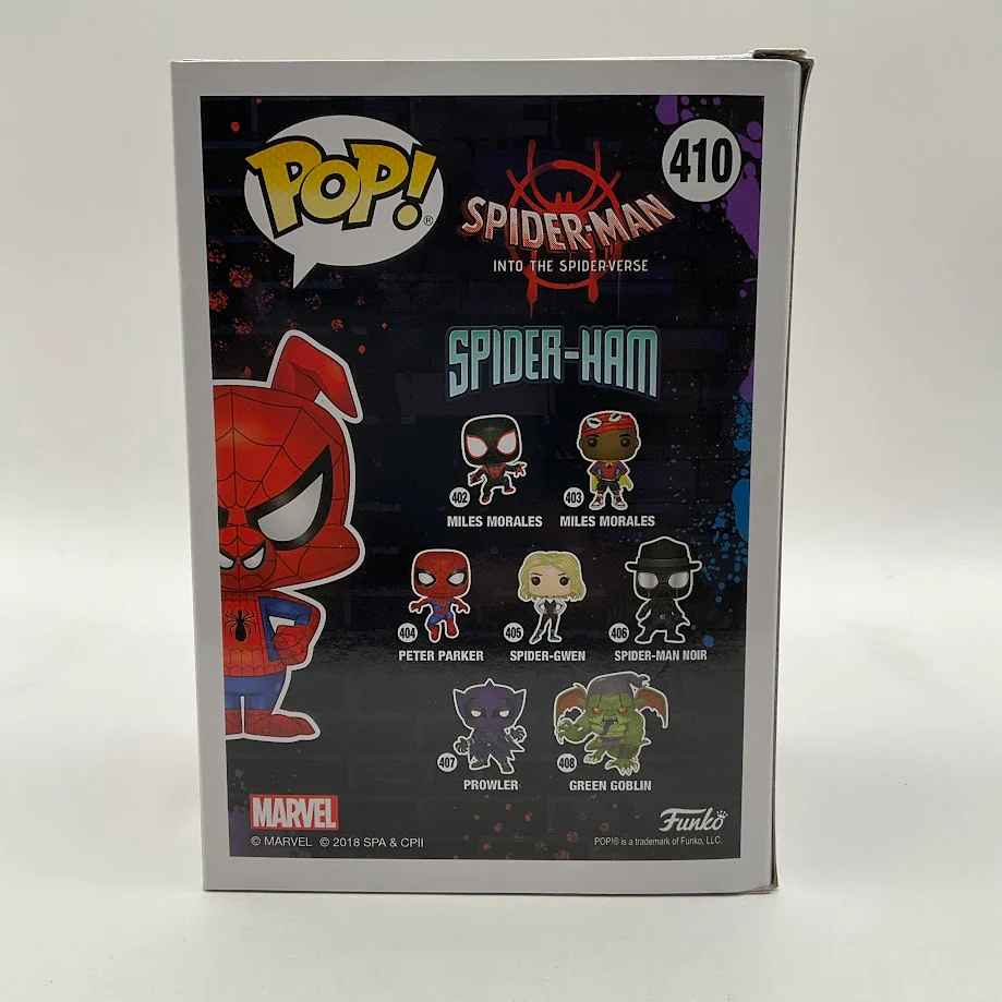 Spider-Ham Funko Pop! Spider-Man Into the Spider-Verse #410 Walgreens - Image 3