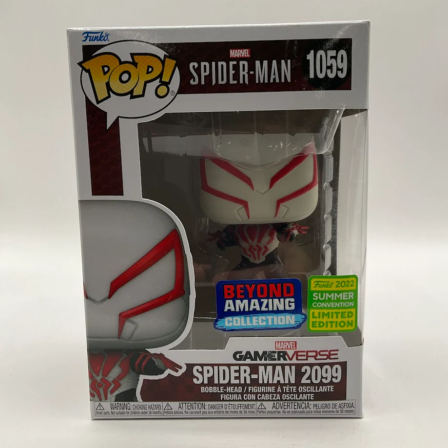 Spider-Man 2099 Funko Pop! Spider-Man #1059 Beyond Amazing 2022 Summer