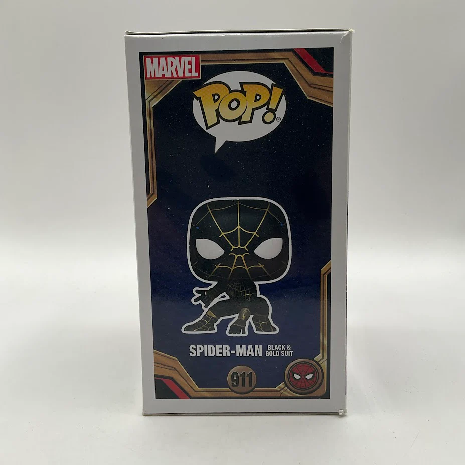 Spider-Man Black & Gold Suit Funko Pop! Spider-Man No Way Home #911 - Image 4