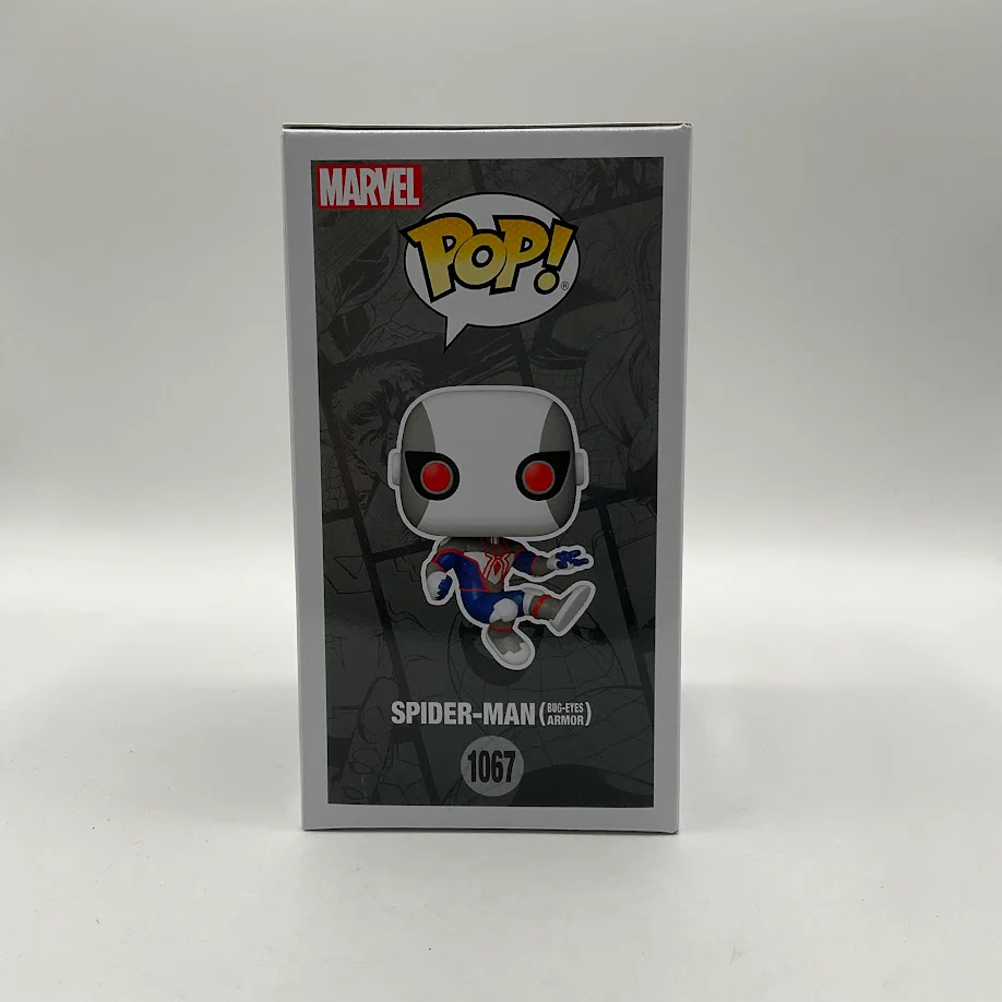 Spider-Man (Bug-Eyes Armor) Funko Pop! Marvel #1067 2022 Winter Convention - Image 4