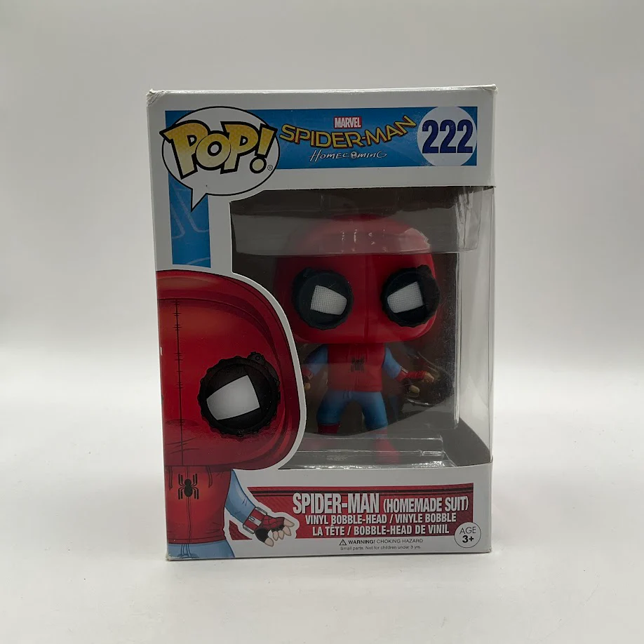 Spider-Man (Homemade Suit) Funko Pop! Spider-Man Homecoming #222