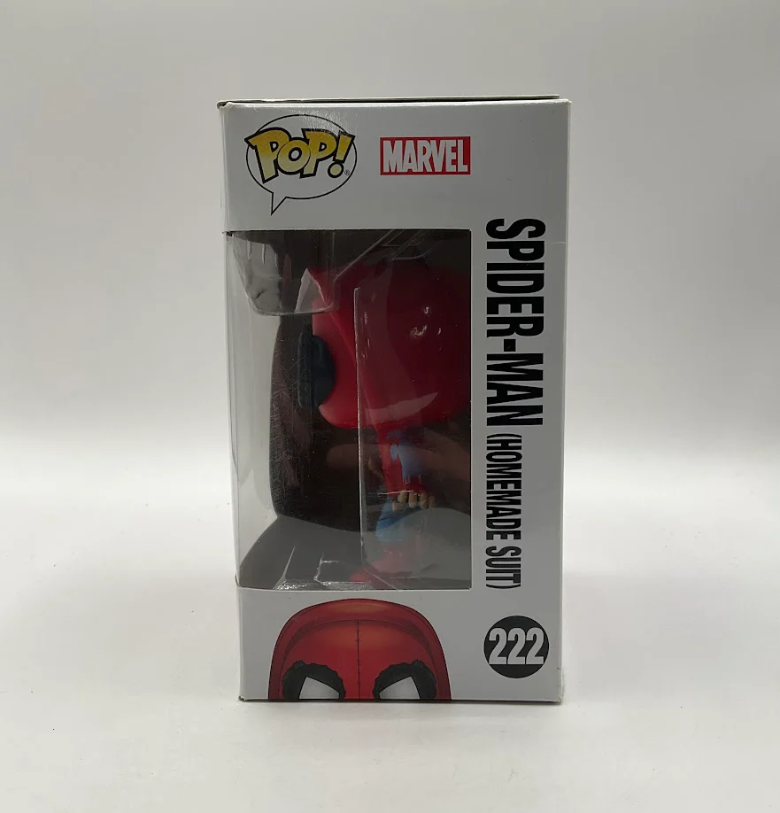 Spider-Man (Homemade Suit) Funko Pop! Spider-Man Homecoming #222 - Image 2