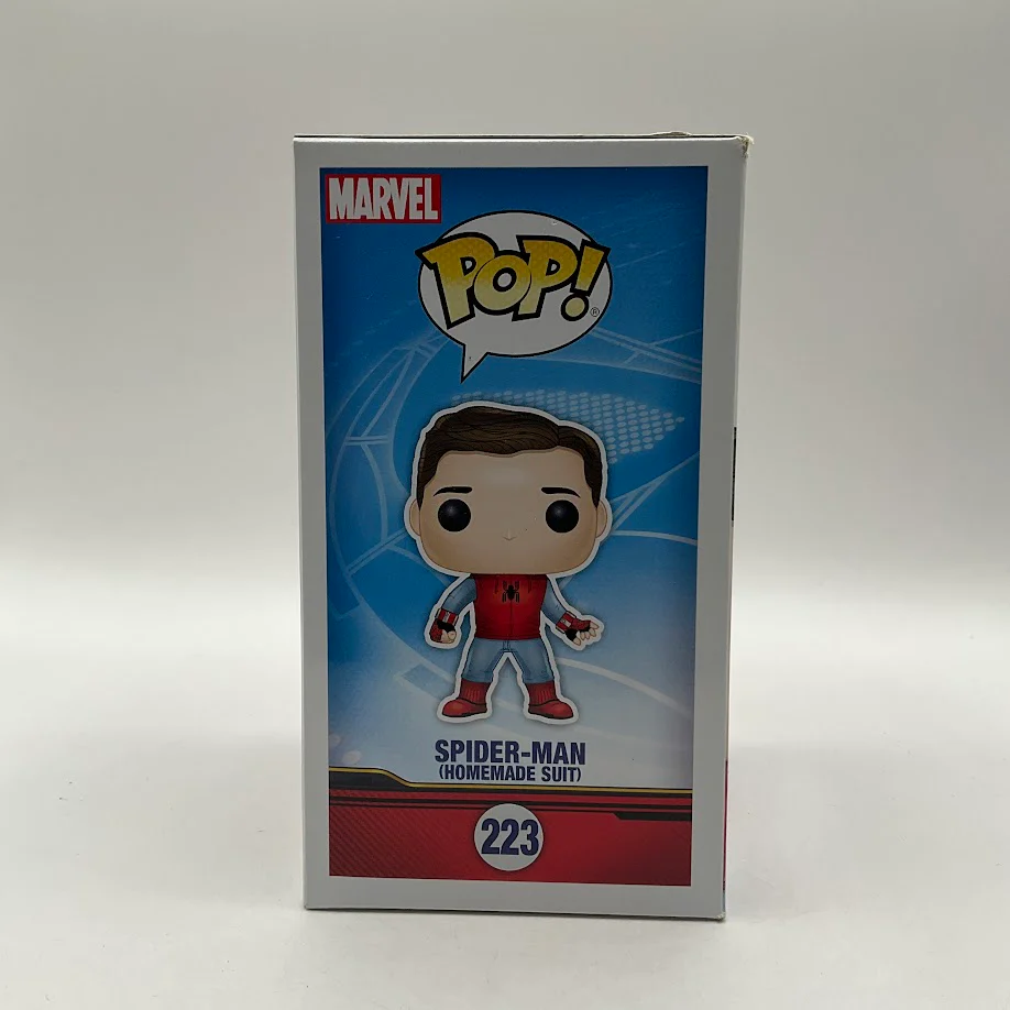 Spider-Man (Homemade Suit) Funko Pop! Spider-Man Homecoming #223 Walmart - Image 4