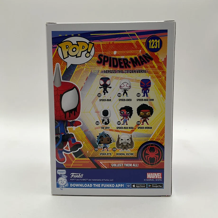 Spider-Punk Funko Pop! Spider-Man Across the Spider-Verse #1231 Funko Exclusive - Image 3