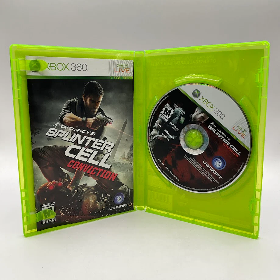 Splinter Cell: Conviction Xbox 360 Used #1 - Image 3