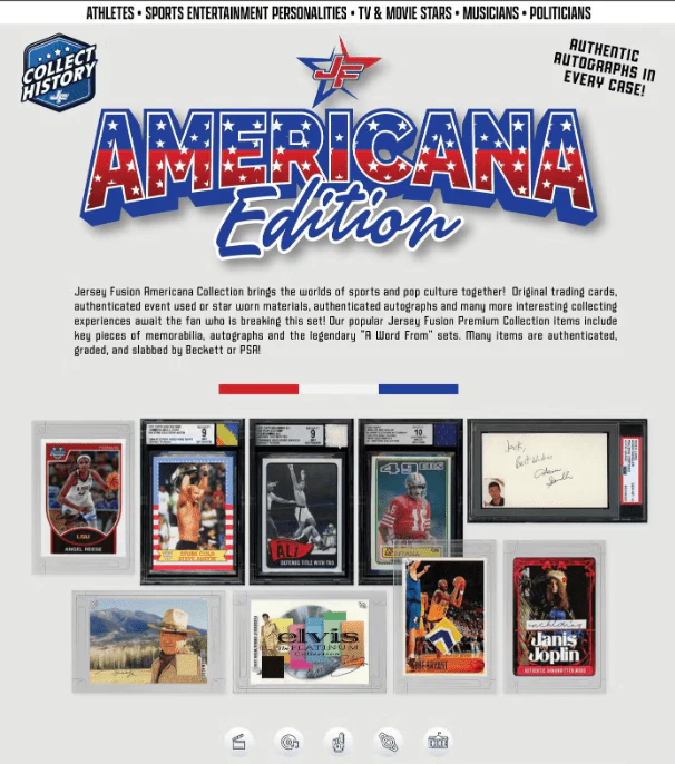 2025 Jersey Fusion Americana Edition Hobby Box - Image 3