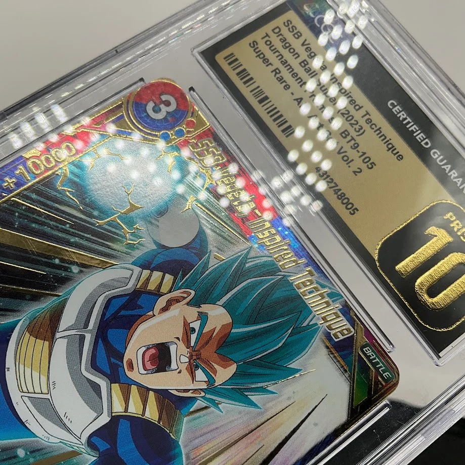 SSB Vegeta Inspired Technique DBS Tournament Rare Promo CGC 10 Pristine - Image 3