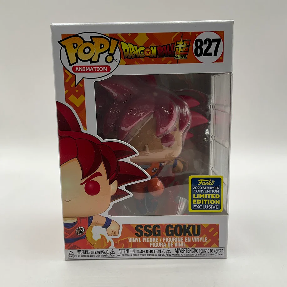 SSG Goku Funko Pop! Dragon Ball Super #827 2020 Summer Convention
