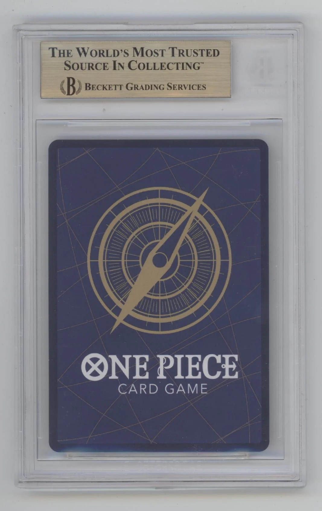 St Topman Warcury One Piece OP13 Special Alt Art Beckett 10 Pristine - Image 2