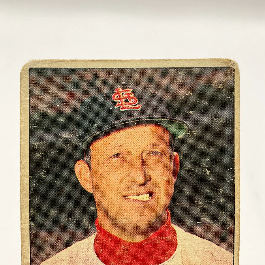 Stan Musial 1963 Topps #250 St. Louis Cardinals GD - Image 3