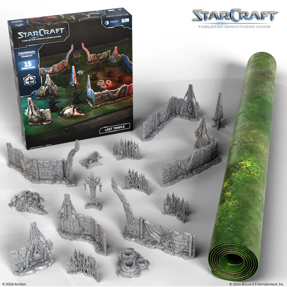 StarCraft Tabletop Miniatures Game: Accessories - Lost Temple Terrain *Expected Release Date of August 2026* - Image 3
