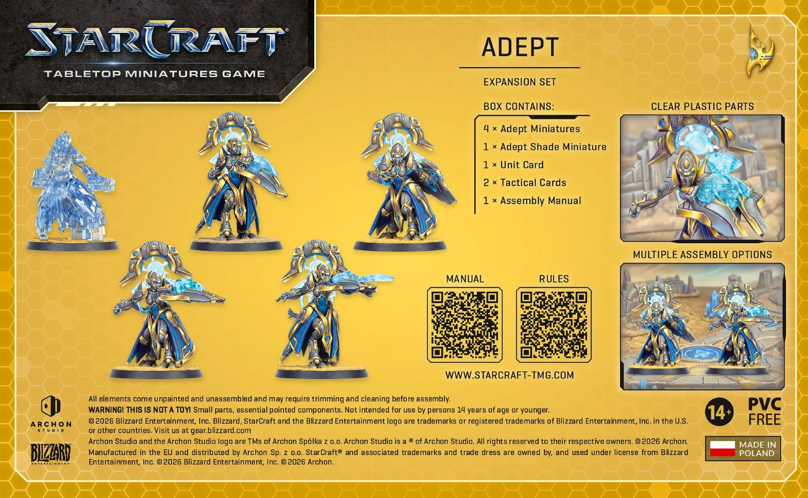 StarCraft Tabletop Miniatures Game: Protoss - Adept *Expected Release Date of August 2026* - Image 2