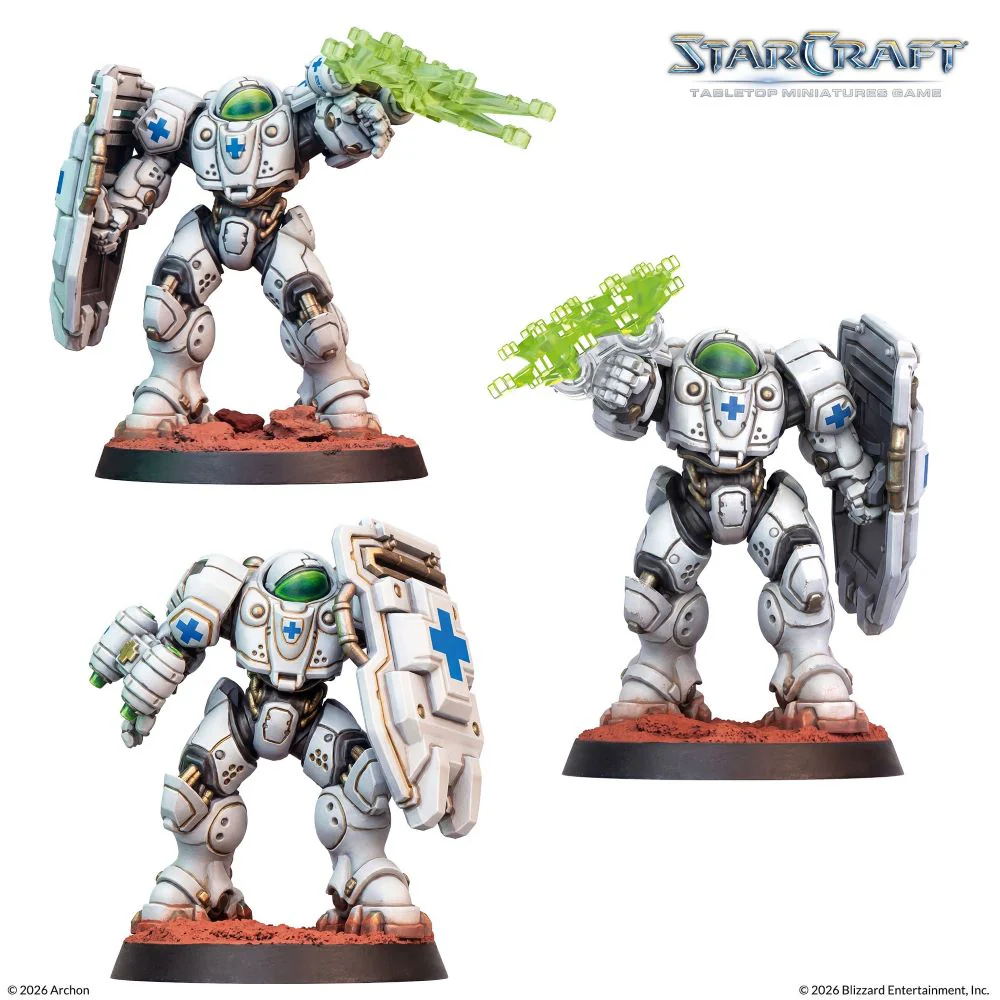 StarCraft Tabletop Miniatures Game: Terran - Medic *Expected Release Date of August 2026* - Image 4