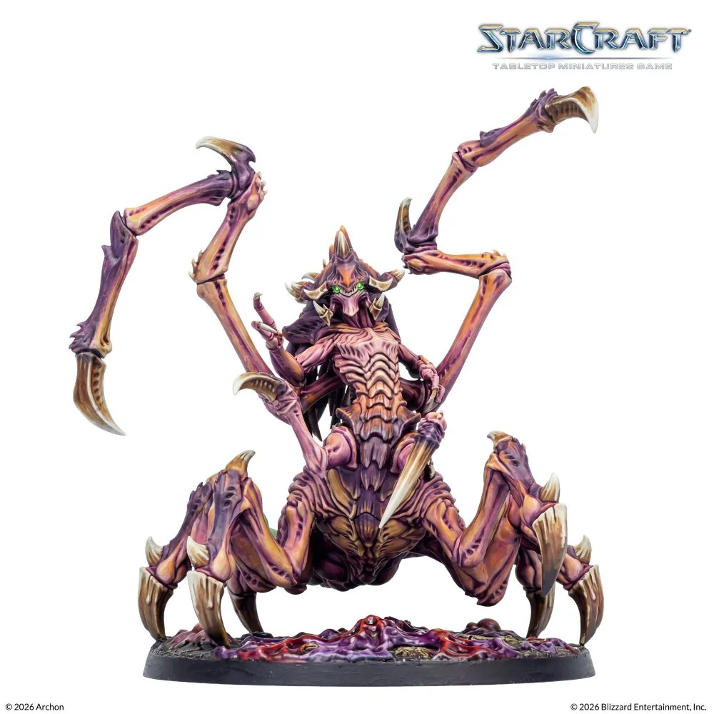 StarCraft Tabletop Miniatures Game: Zerg - Queen *Expected Release Date of August 2026* - Image 4