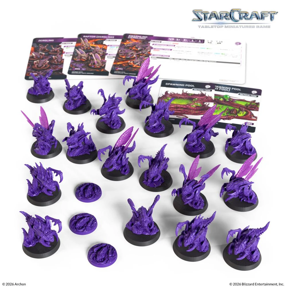 StarCraft Tabletop Miniatures Game: Zerg - Zergling *Expected Release Date of August 2026* - Image 3