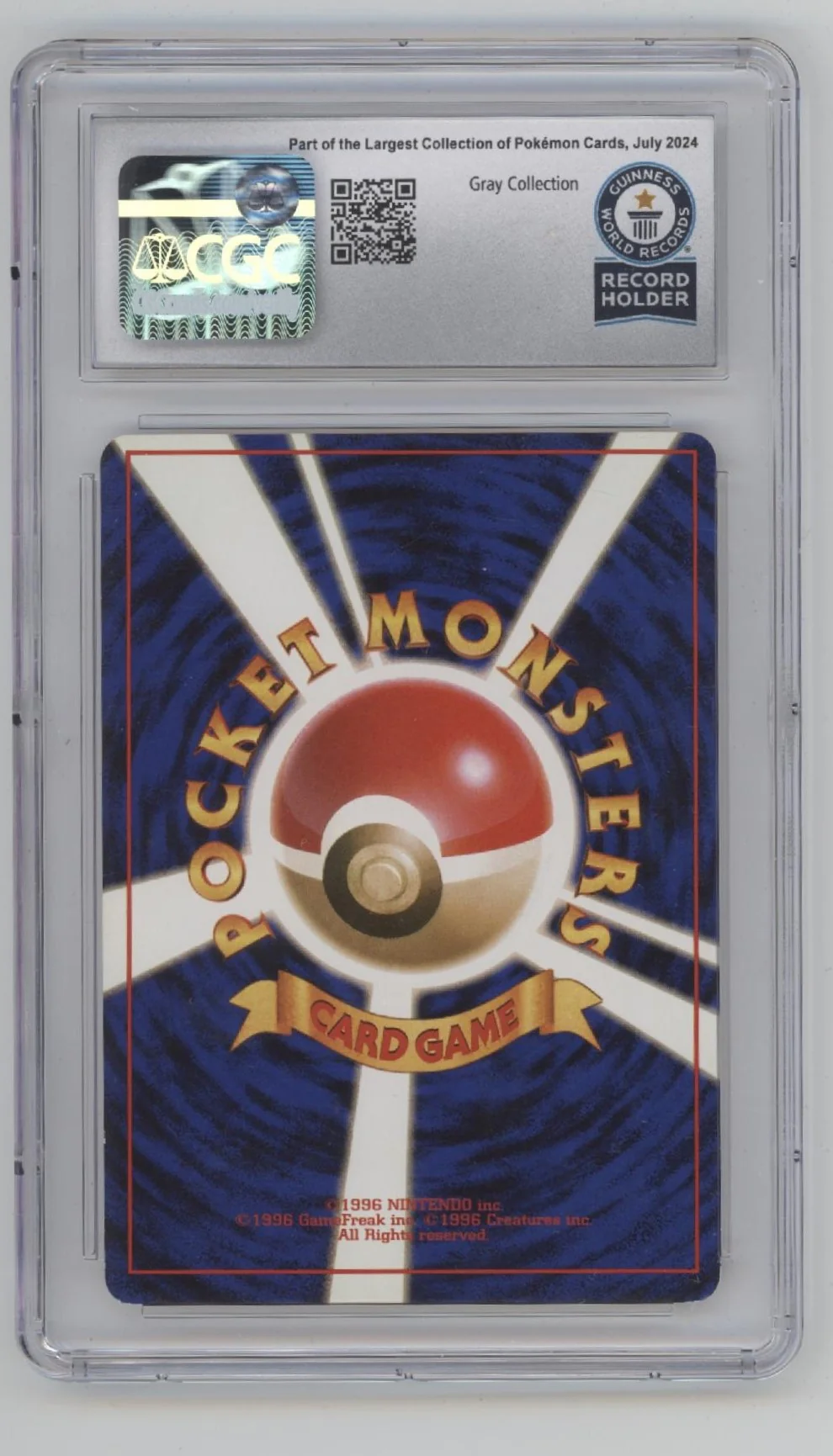 Starmie Pokemon Base Set Japanese CGC Guinness World Record Holder - Image 2