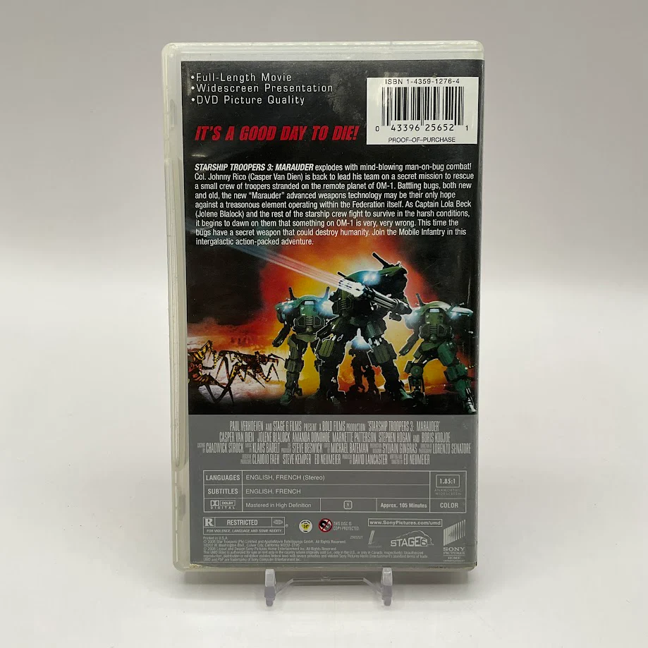 Starship Troopers 3: Marauder [UMD] PSP Used - Image 2
