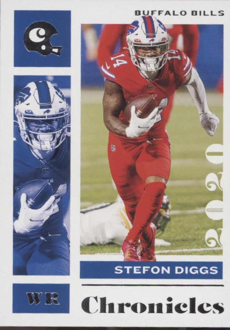 Stefon Diggs Football Lot of 10 - Image 3