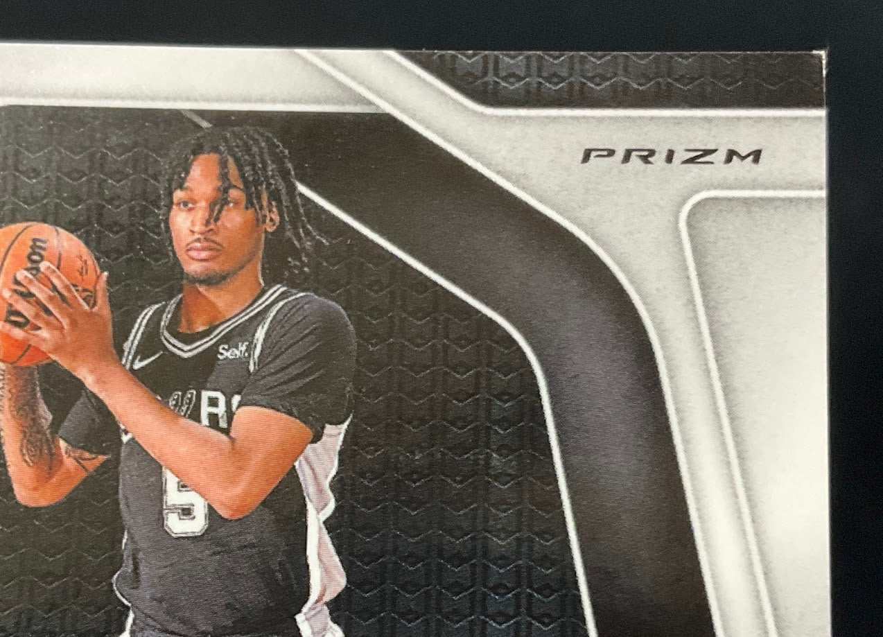 Stephon Castle 2024-25 Panini Prizm Green Pulsar Prizm RC 14/25 #234 - Image 9