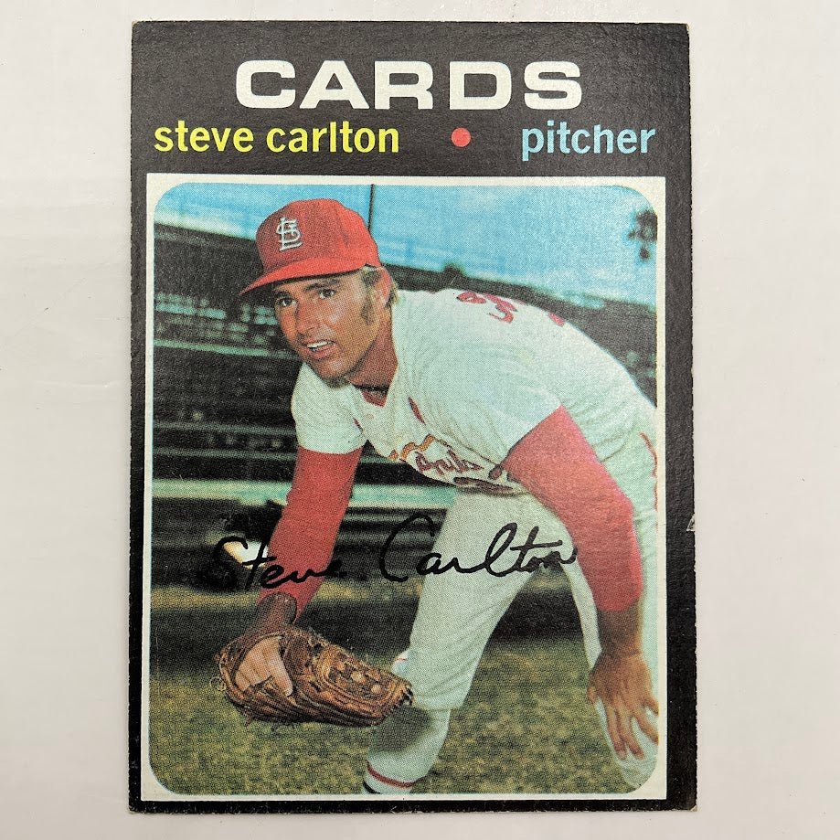 Steve Carlton 1971 Topps #55 St. Louis Cardinals VG-EX #1 - Image 3