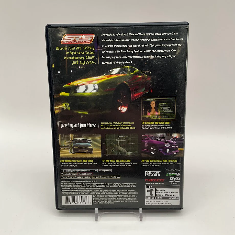 Street Racing Syndicate Playstation 2 Used #1 - Image 2