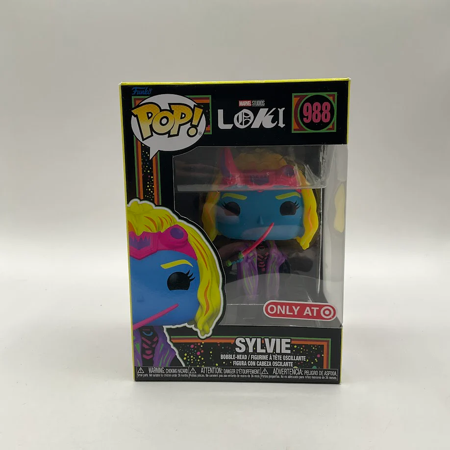 Sylvie (Blacklight) Funko Pop! Loki #988 Target Exclusive