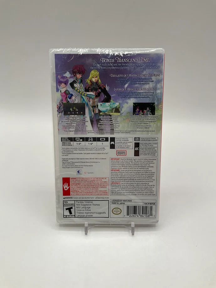 Tales Of Graces F Remastered Nintendo Switch Sealed - Image 2
