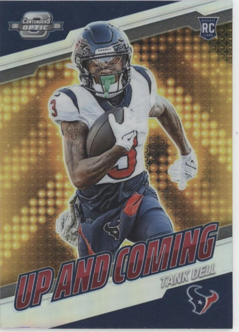 Tank Dell 2023 Panini Contenders Optic Up & Coming Prizm RC #UC-27