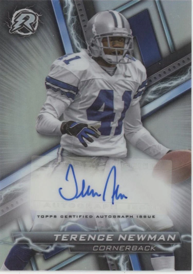 Terence Newman 2023 Topps Composite Resurgence Refractor Auto #RA-TN