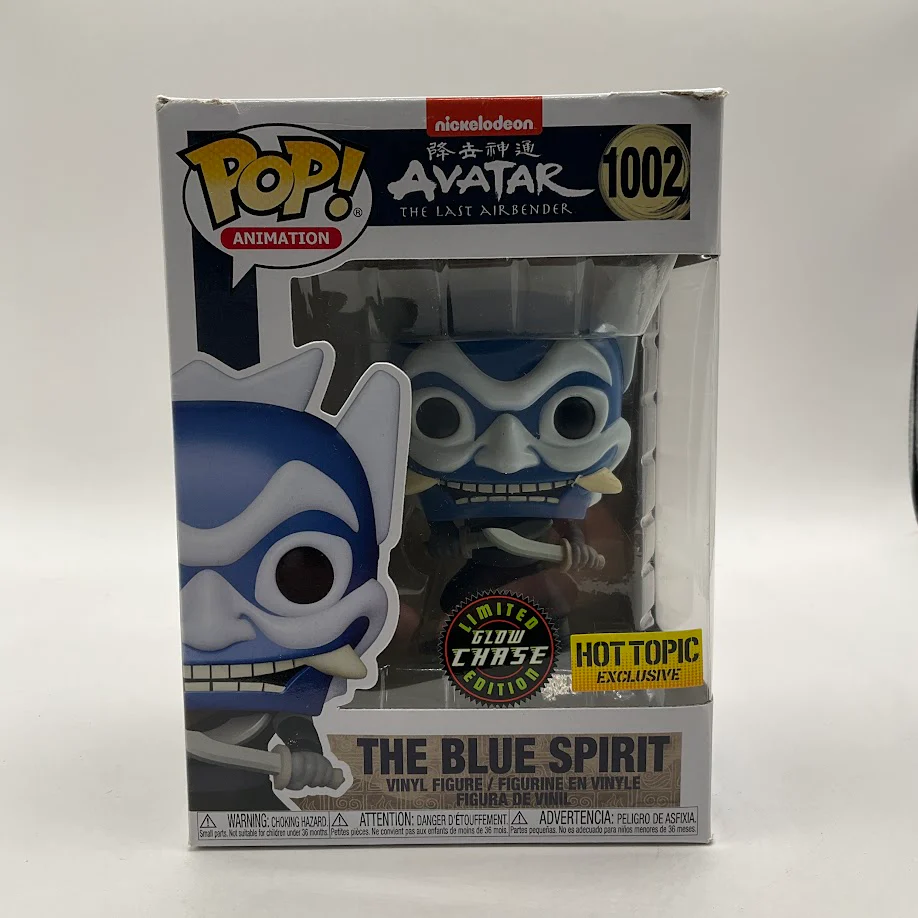 The Blue Spirit Funko Pop! Avatar The Last Airbender #1002 GITD Chase Hot Topic