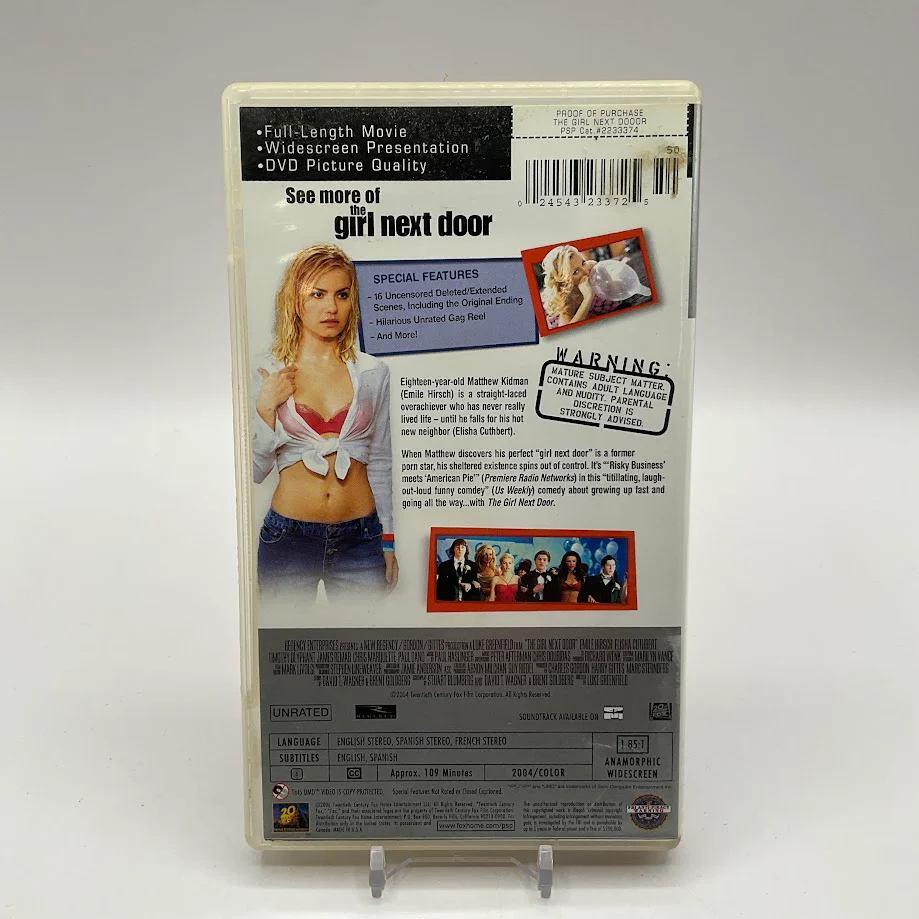 The Girl Next Door - Unrated Version [UMD] PSP Used - Image 2