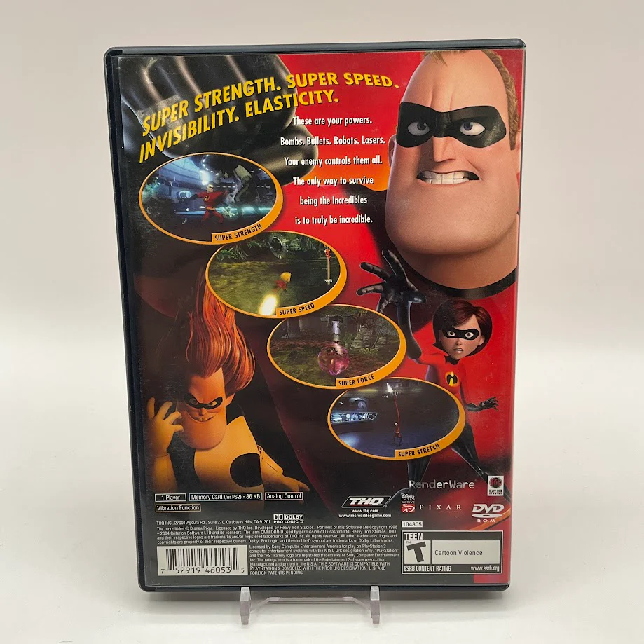 The Incredibles Playstation 2 Used - Image 2
