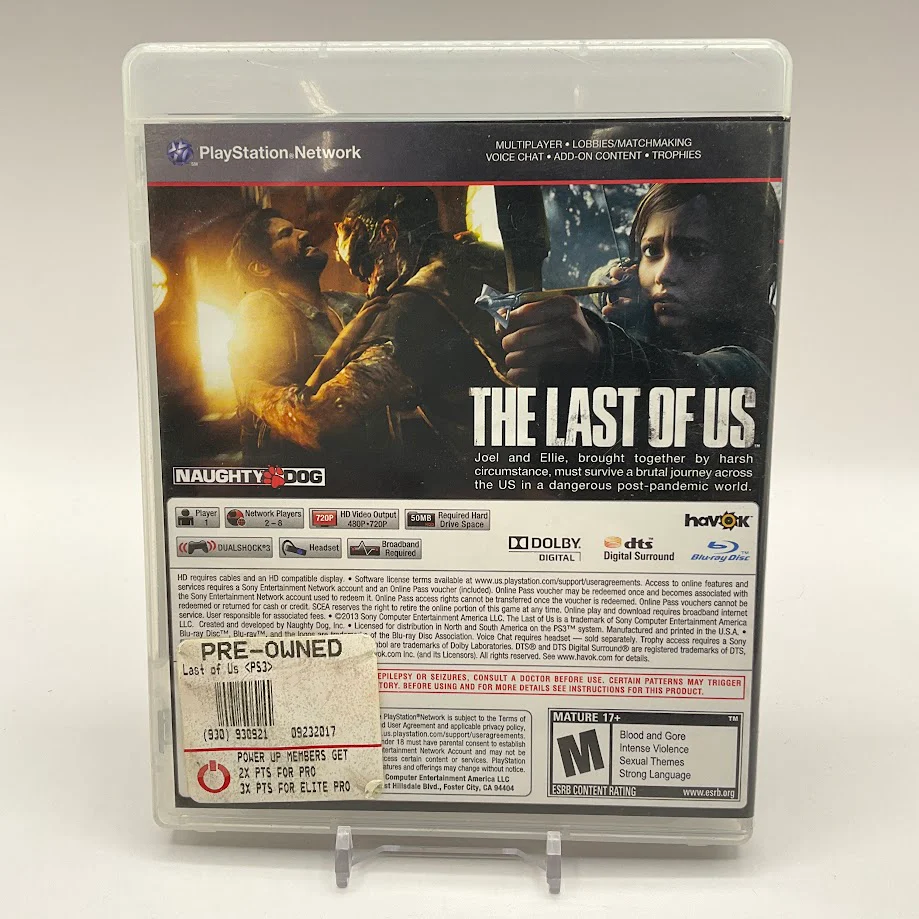 The Last of Us Playstation 3 Used - Image 2