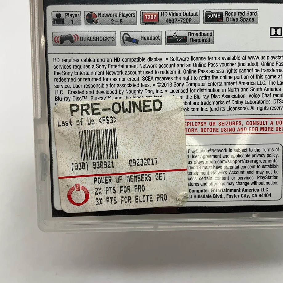 The Last of Us Playstation 3 Used - Image 5