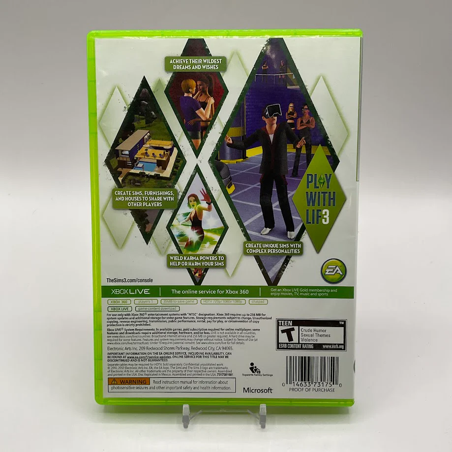 The Sims 3 Xbox 360 Used - Image 2