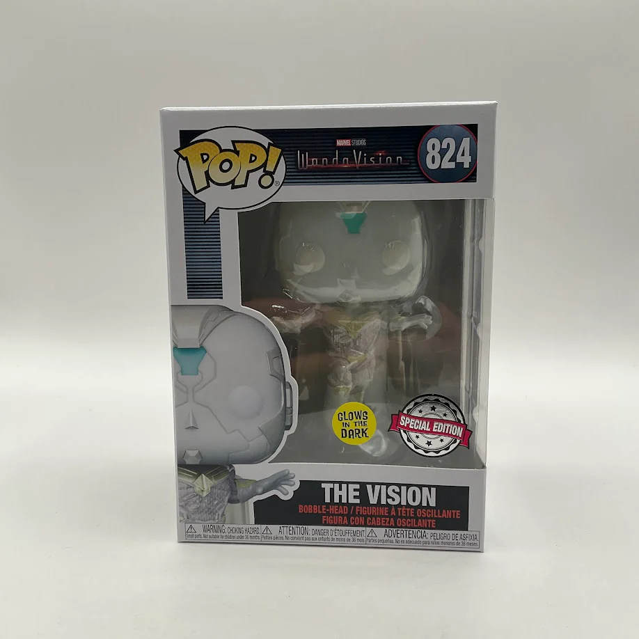 The Vision Funko Pop! Wanda Vision #824 GITD Special Edition