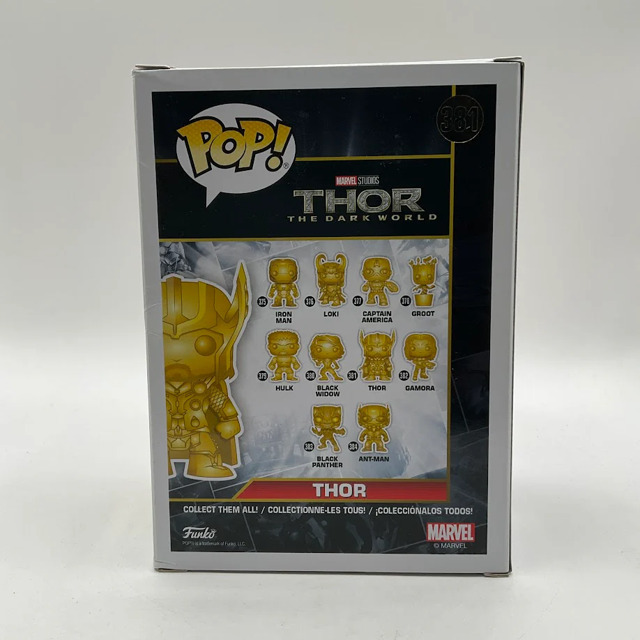 Thor (Gold) Funko Pop! Marvel Studios The First Then Years #381 - Image 3